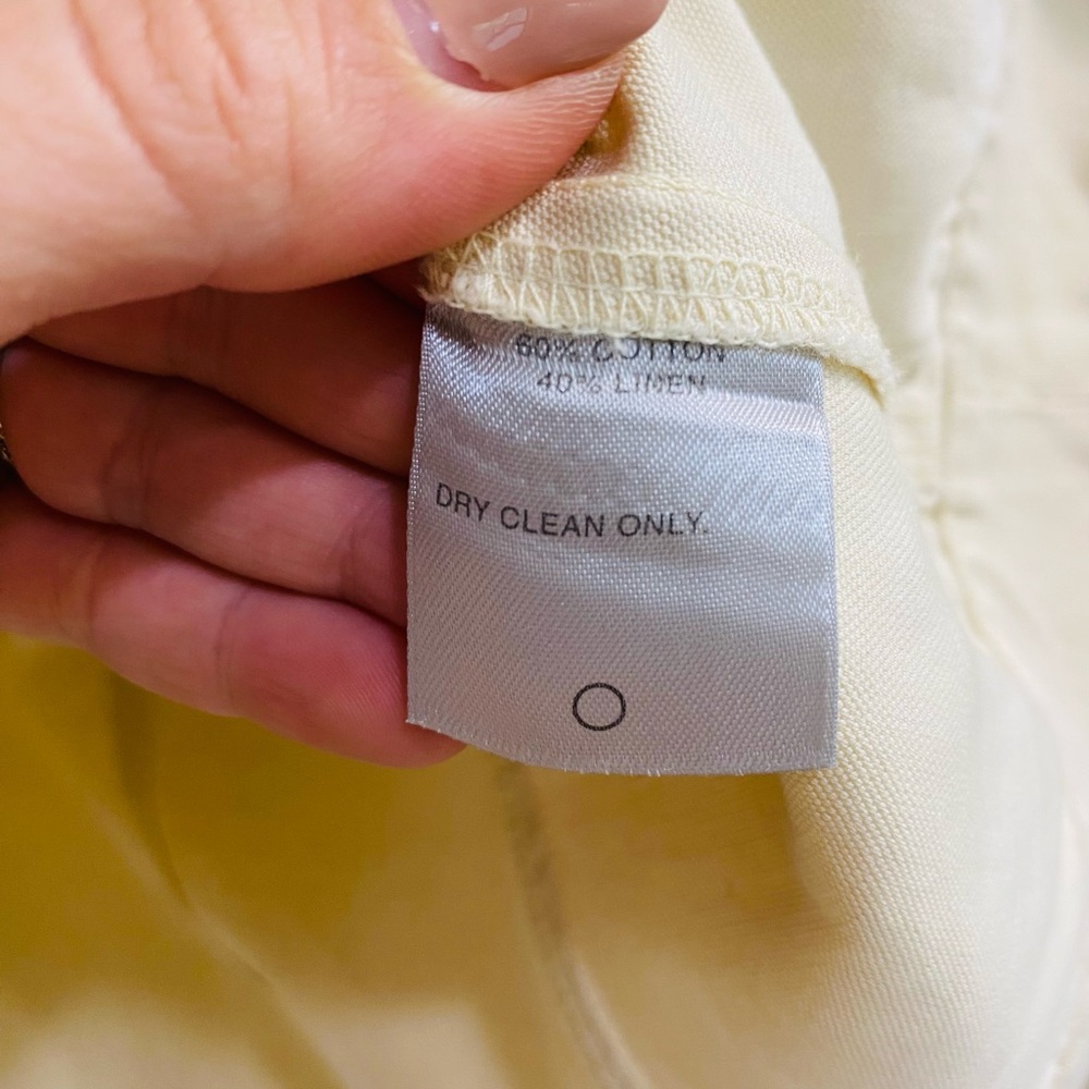 Halogen Cream Button-Front Jean Jacket - Picture 5 of 6